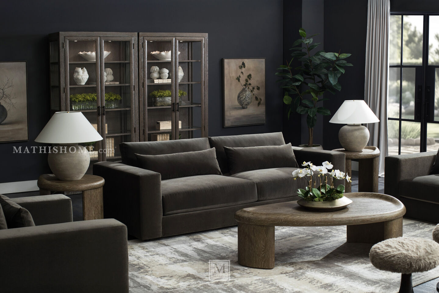 Bernhardt Felix Sofa In Contemporary Living 