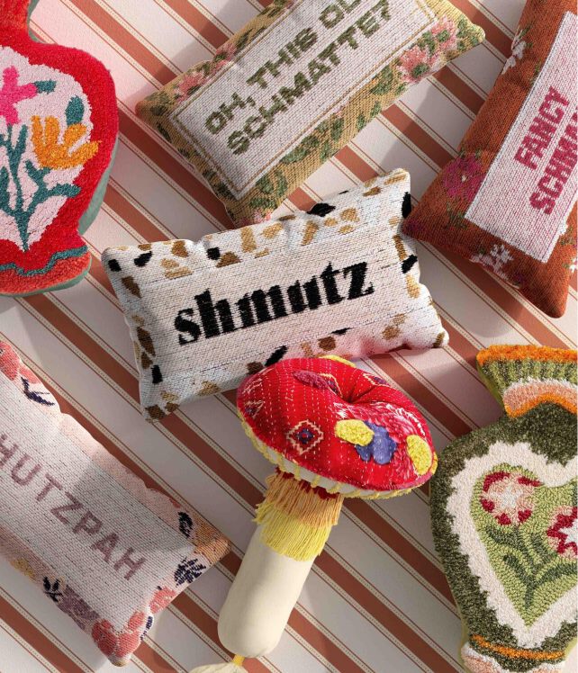  TOV Furniture Jacquard Cotton Pillows