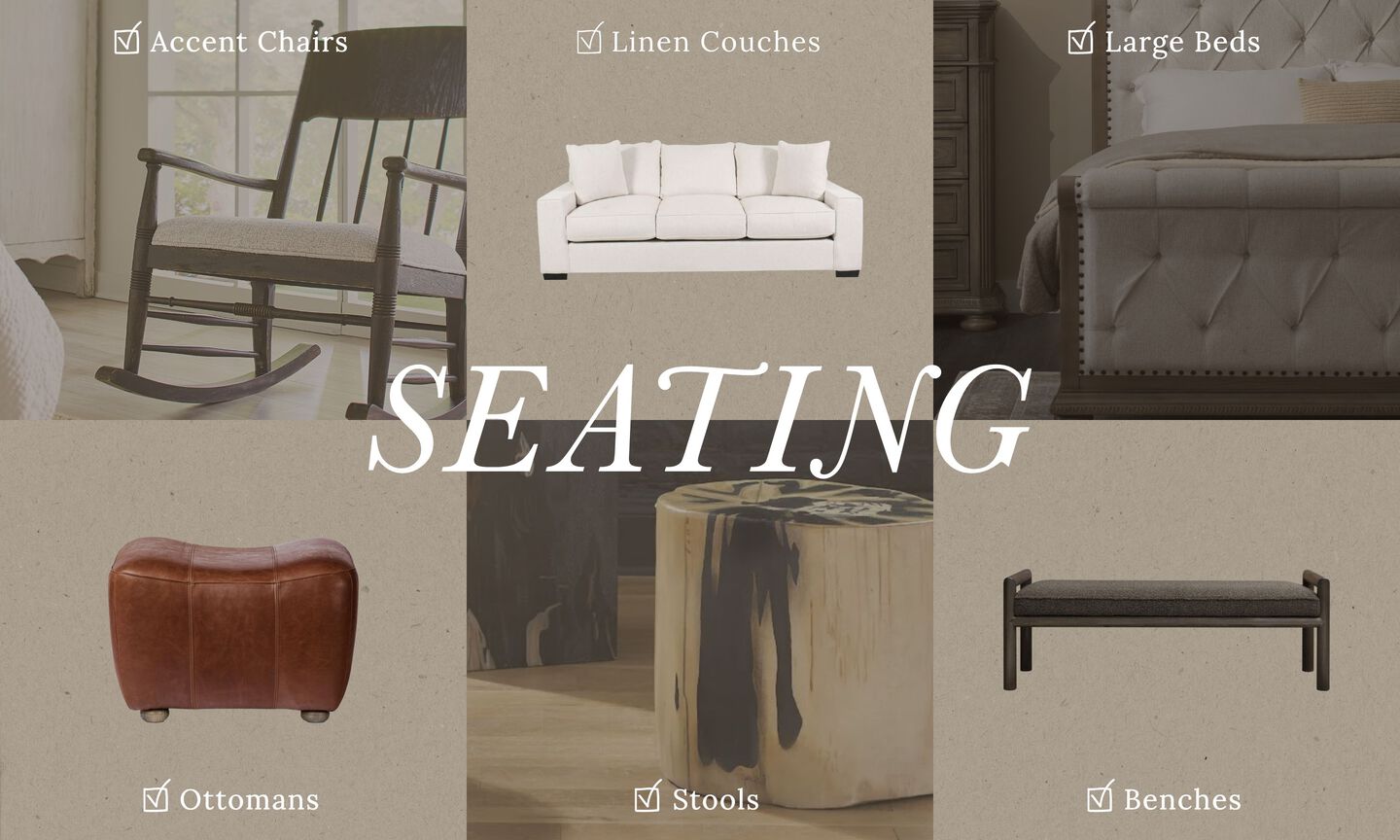 Rustic Farmhouse - Seating