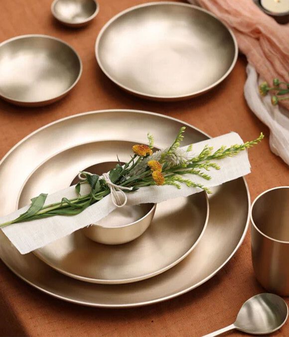  Fleck Luxe Kansa Platter