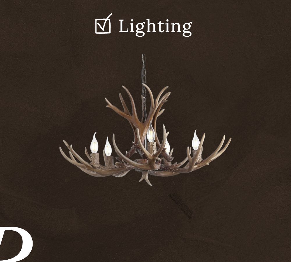 Rustic Farmhouse Decor - Lighting