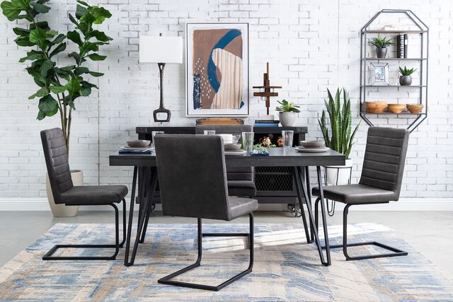 Ashley Strumford 5pc Set In Contemporary Dining