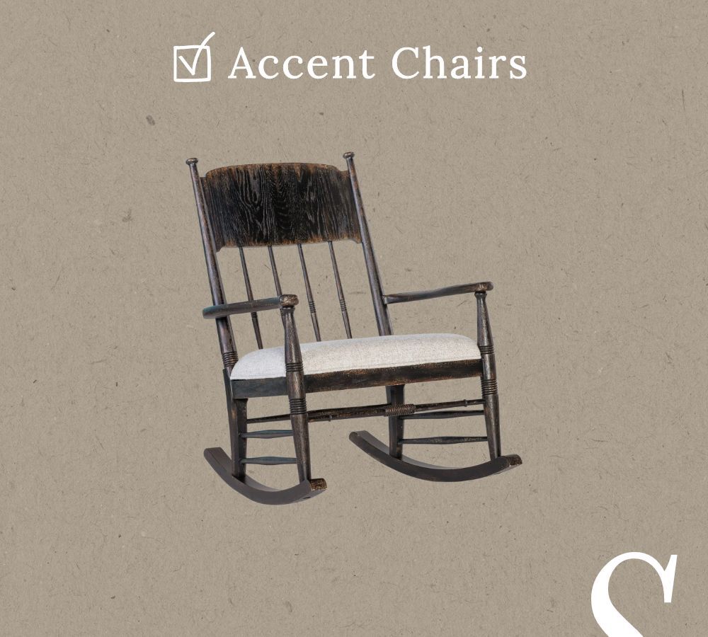 Rustic Farmhouse Seating - Accent Chairs