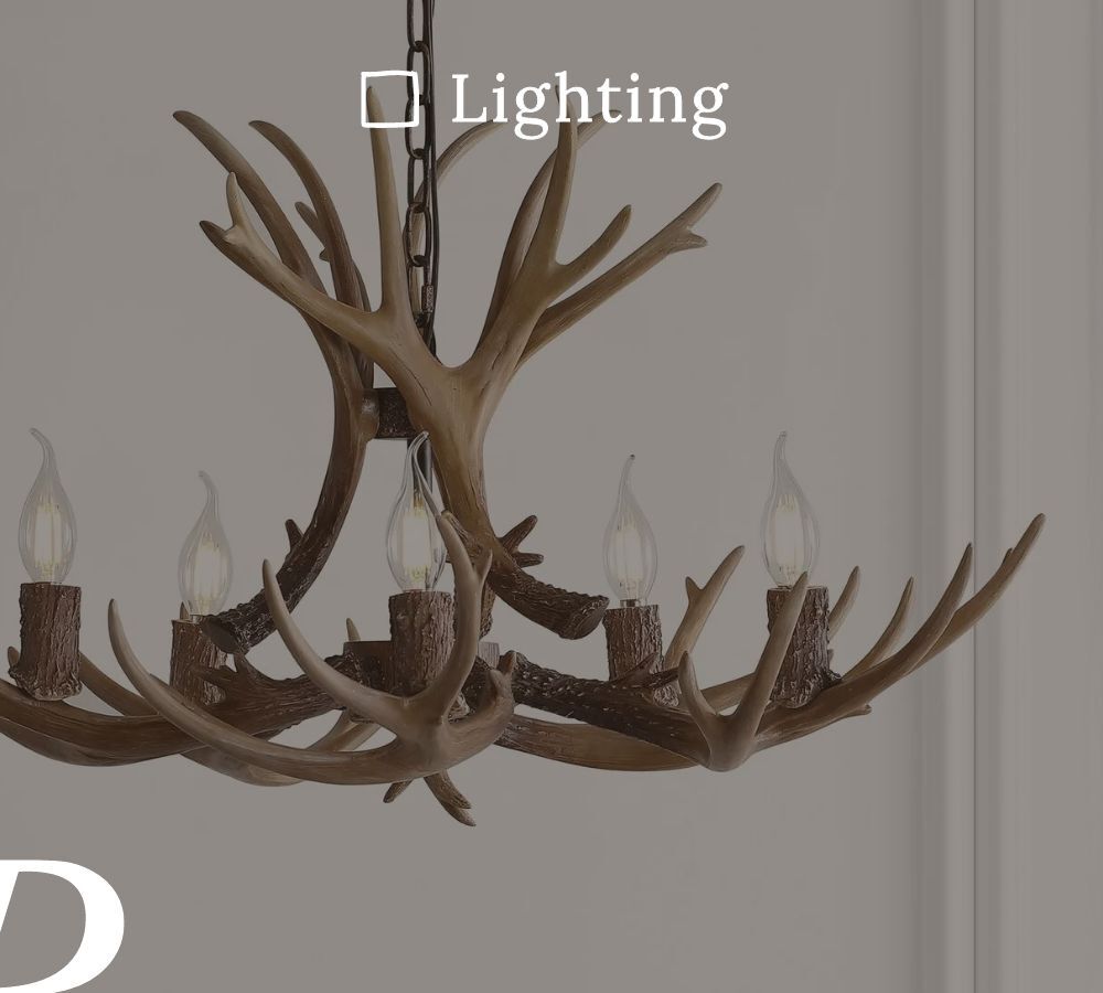Rustic Farmhouse Decor - Lighting