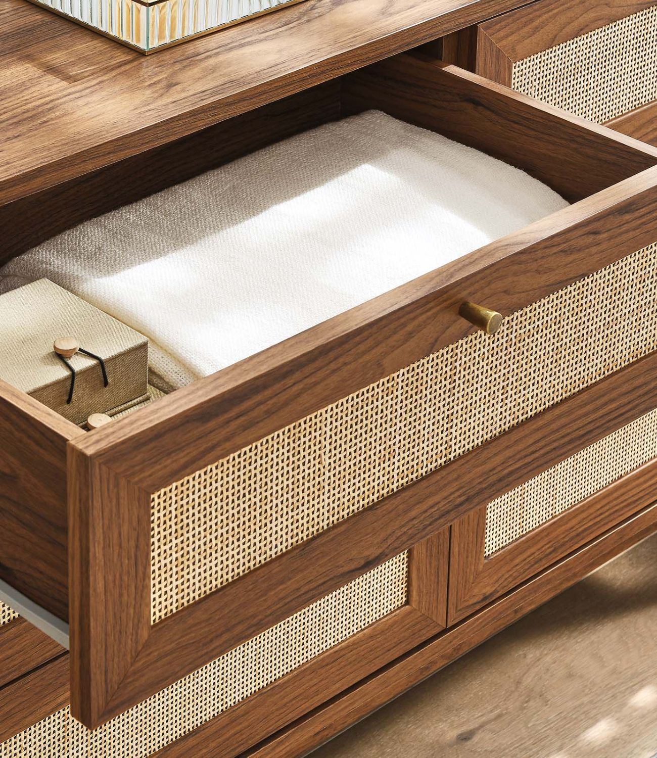 Benzara Soma 6-Drawer Dresser