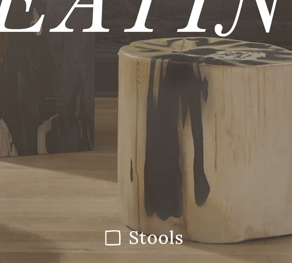 Rustic Farmhouse Seating - Stools