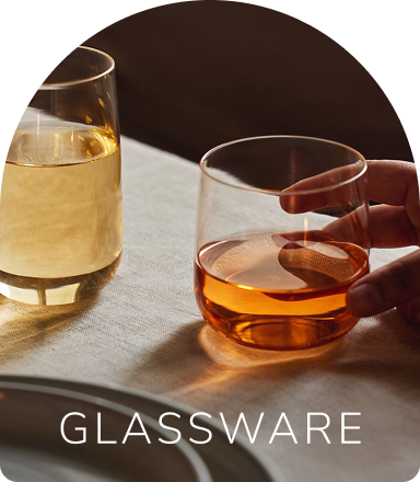 Fleck Short Cremini Tumblers - Set of 4