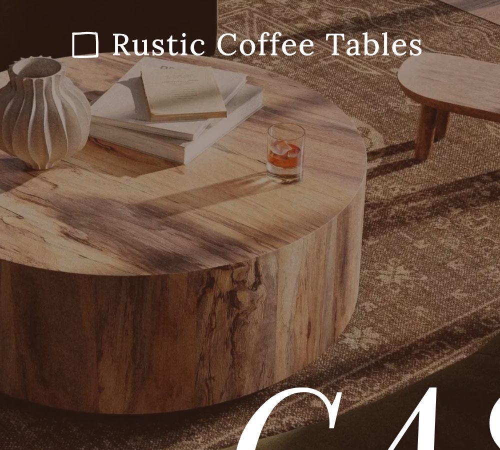 Rustic Farmhouse Casegoods - Rustic Coffee Tables