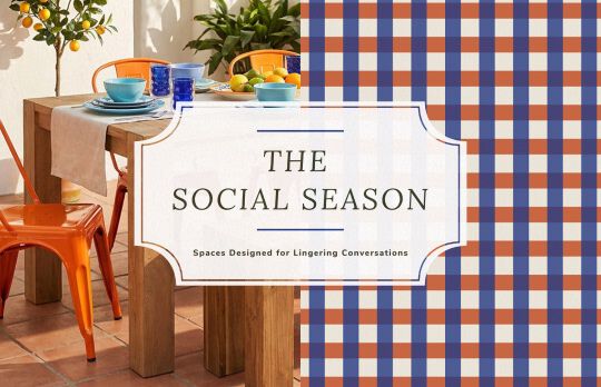 The Social Season, Spaces Designed for Lingering Conversations