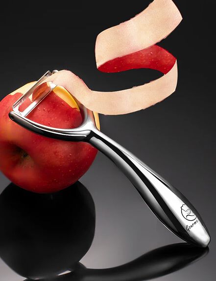 Vegetable Peeler, Premium Stainless Steel Potato Peeler, High Tensile Ultra Sharp Blade Fruit and Food Slicer, Y Shaped