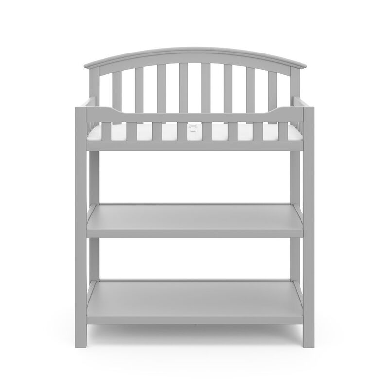 Graco Changing Table with Water-Resistant Changing Pad (Pebble Gray)