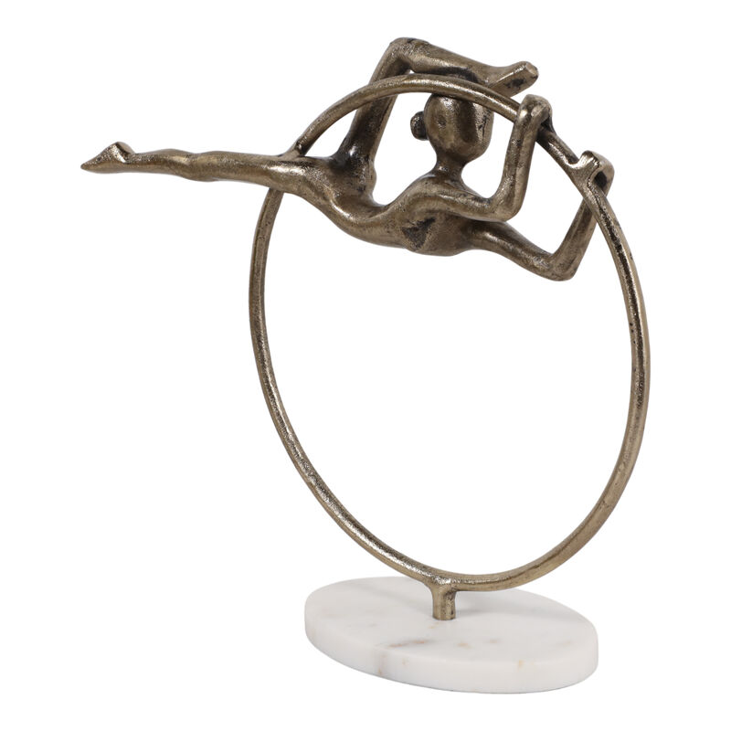 12x11" Gymnast Sculpture image number 1