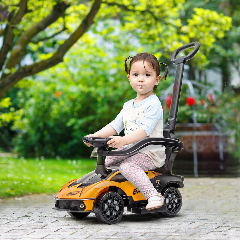 BreeBe Toddler Push Car, Lamborghini Stroller Walking Car image number 7