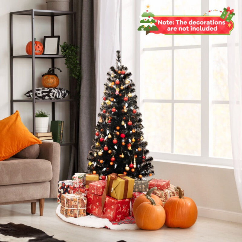 4.5ft Christmas Tree with Spooky Lights and Music image number 8