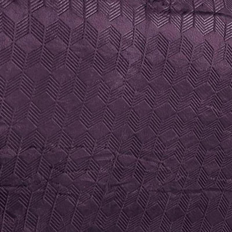Amrani Bedcover Embossed Blanket, Soft Premium Microplush, Queen, Plum