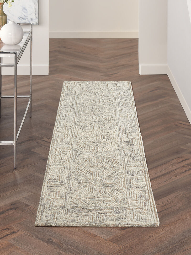 Colorado CLR05 Beige/Gray 2'3" x 7'6" Rug