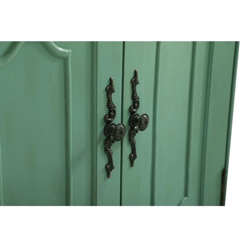 Elegant Kitchen and Bath 27 inch Single Bathroom vanity in vintage mint