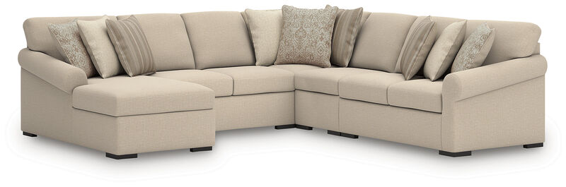 LadyMae 5-Piece Sectional with Chaise image number 0
