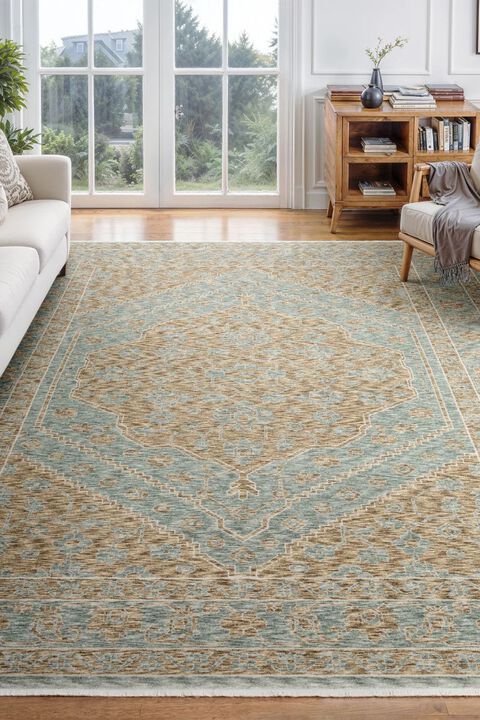 Echo ECH03 Beige 3'3" x 5' Rug
