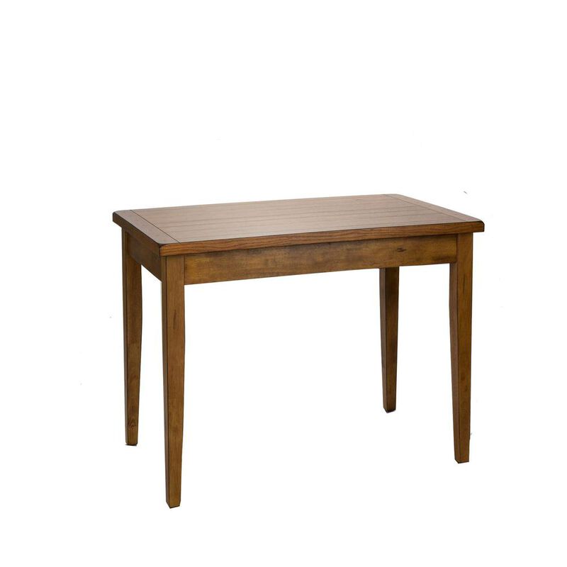 Liberty Furniture Treasures Rectangular Leg Table - Oak in Rustic Oak image number 0