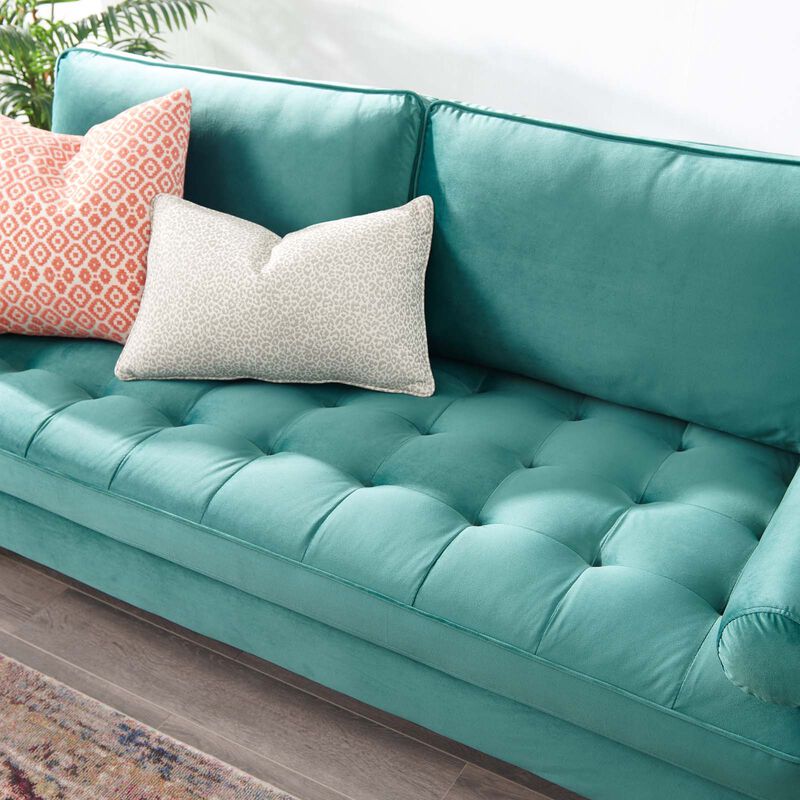 Valour Performance Velvet Sofa image number 8
