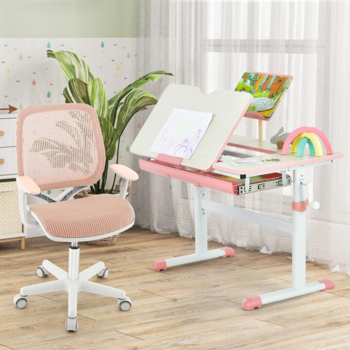 Hivvago Swivel Mesh Children Computer Chair with Adjustable Height