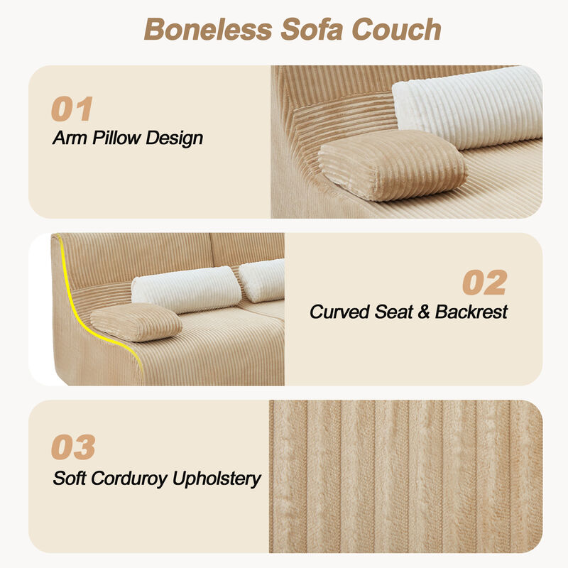 Jofep Oversized Sectional Sofa image number 4