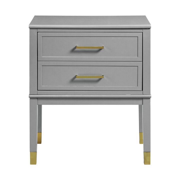 Brody Side Table in Grey