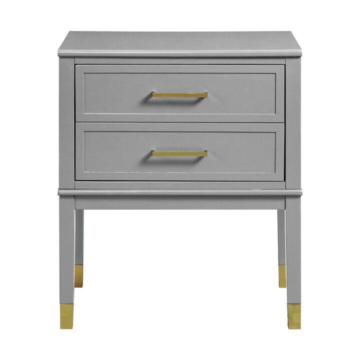 Brody Side Table in Grey