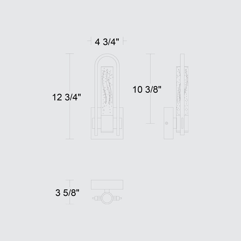 Arch 12.75 inch LED Wall Sconce image number 5