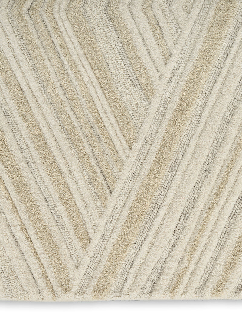 Graceful GRU03 Ivory 3'9" x 5'9" Rug