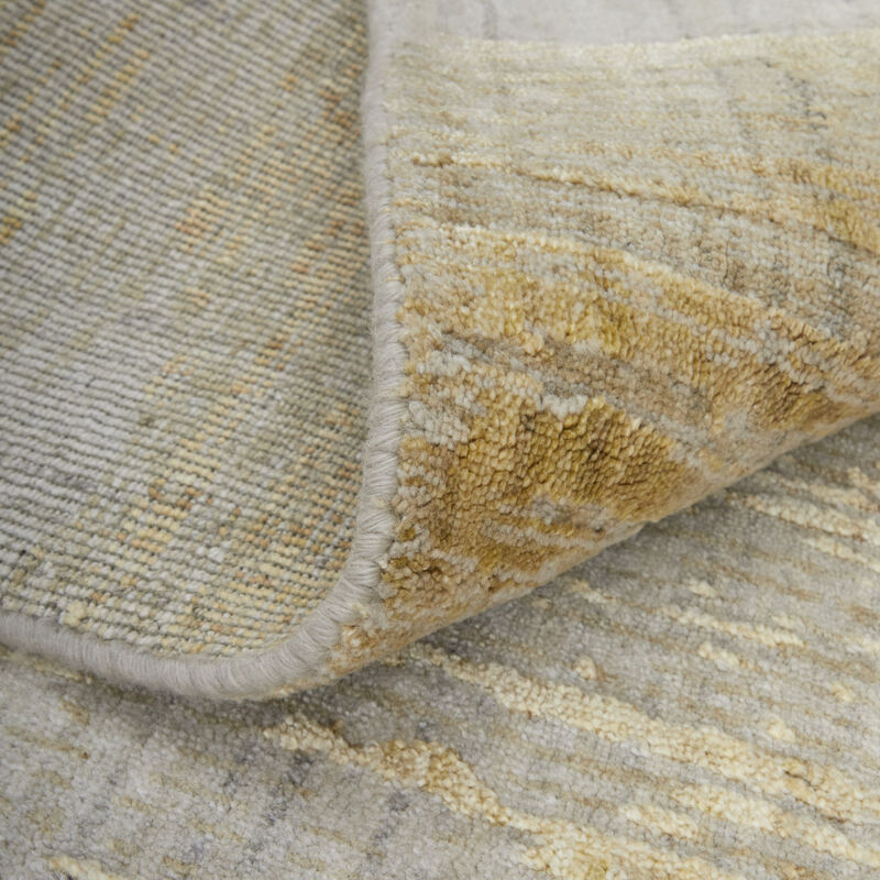 HomeRoots Abstract Hand Woven Area Rug image number 3