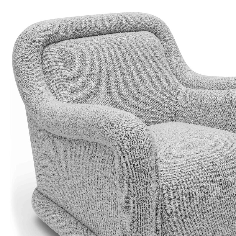 Charli Boucle Swivel Chair image number 5