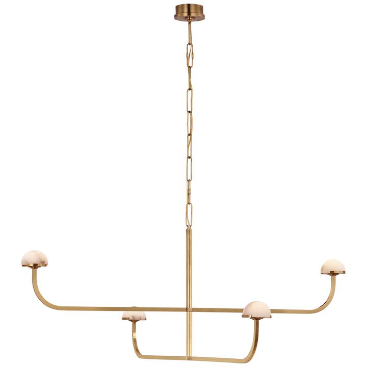 Kelly Wearstler Pedra Two-Tier Shallow Chandelier Collection