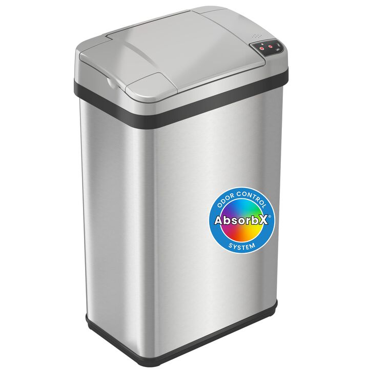 iTouchless 4 Gallon / 15 Liter Sensor Bathroom Trash Can
