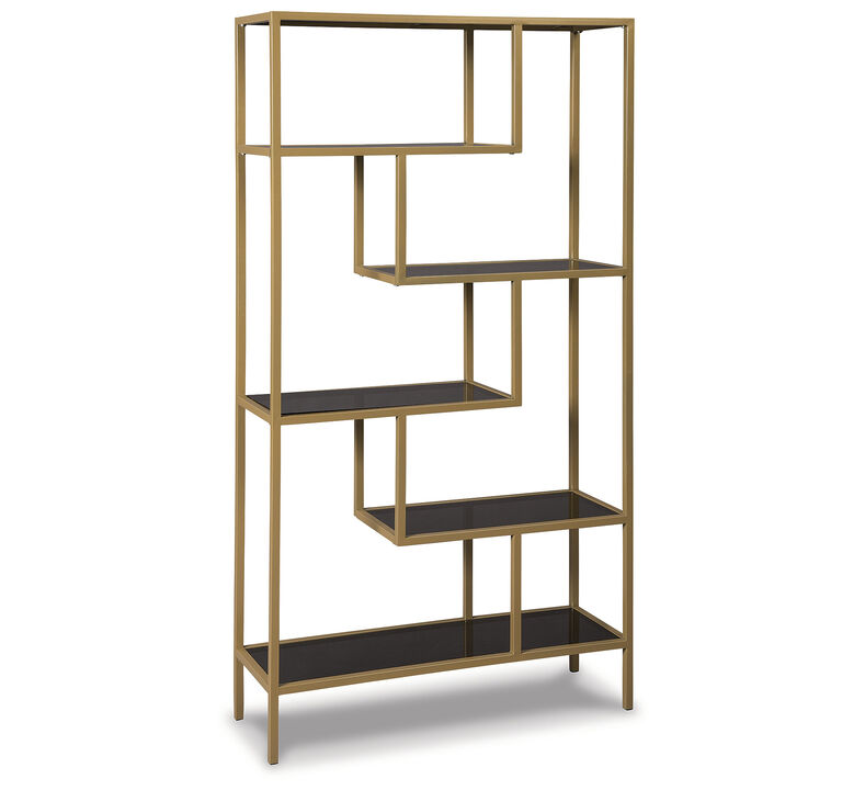 Frankwell Bookcase in Gold