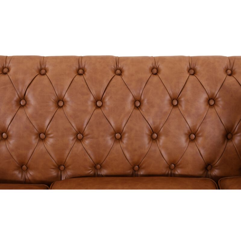 Rislot PU Leather Sofa Set image number 8