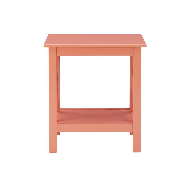 Linon Davis Coral End Table image number 1