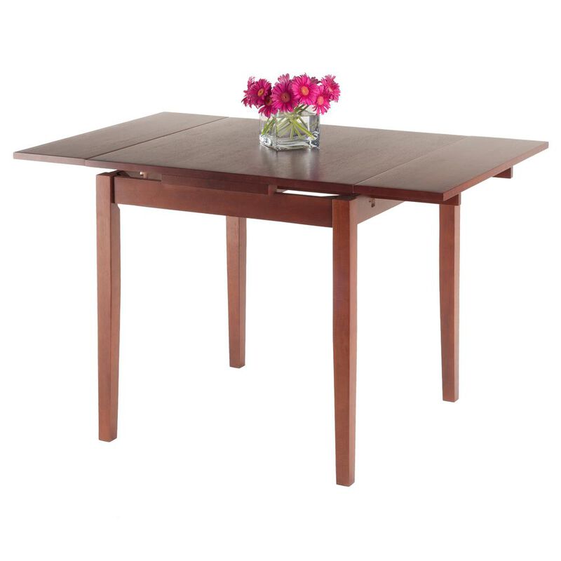 Winsome Wood Pulman Extension Table Walnut