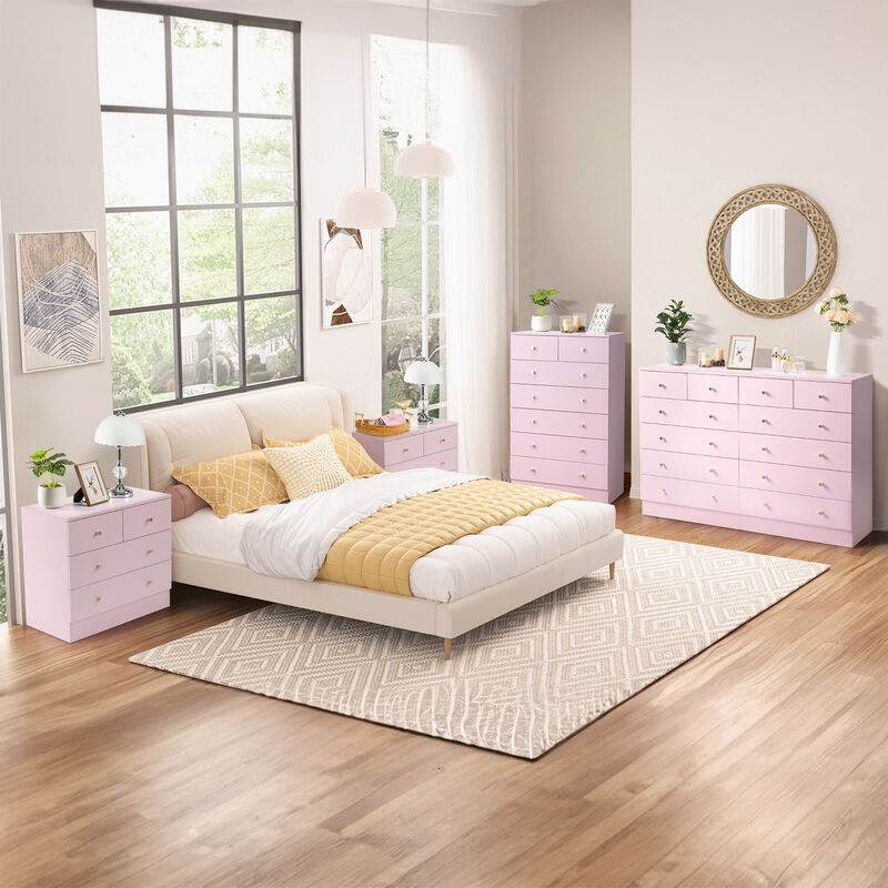 Modern 7-Drawer Dresser with Spacious Storage for Bedroom or Closet image number 6