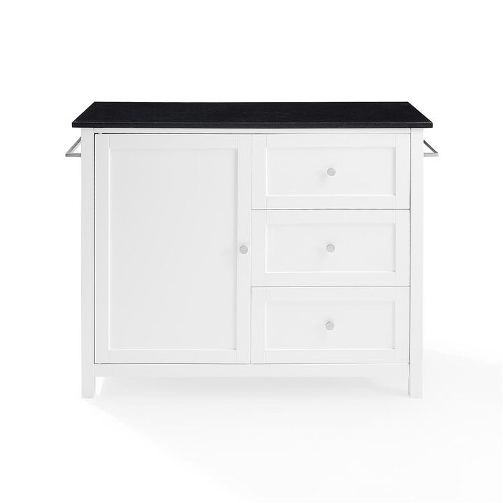 Soren Granite Top Kitchen Island/Cart