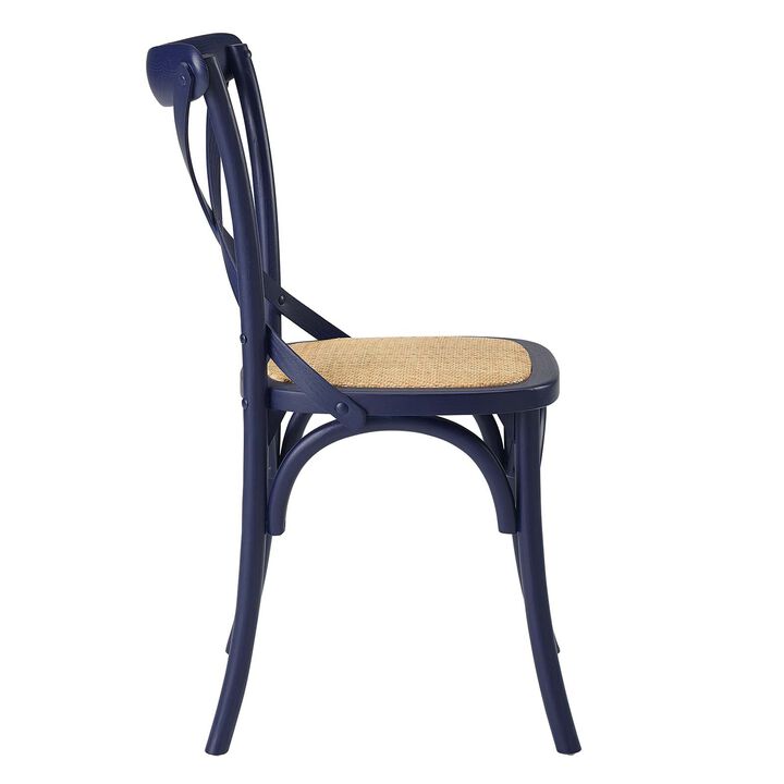 Gear Dining Side Chair-Benzara