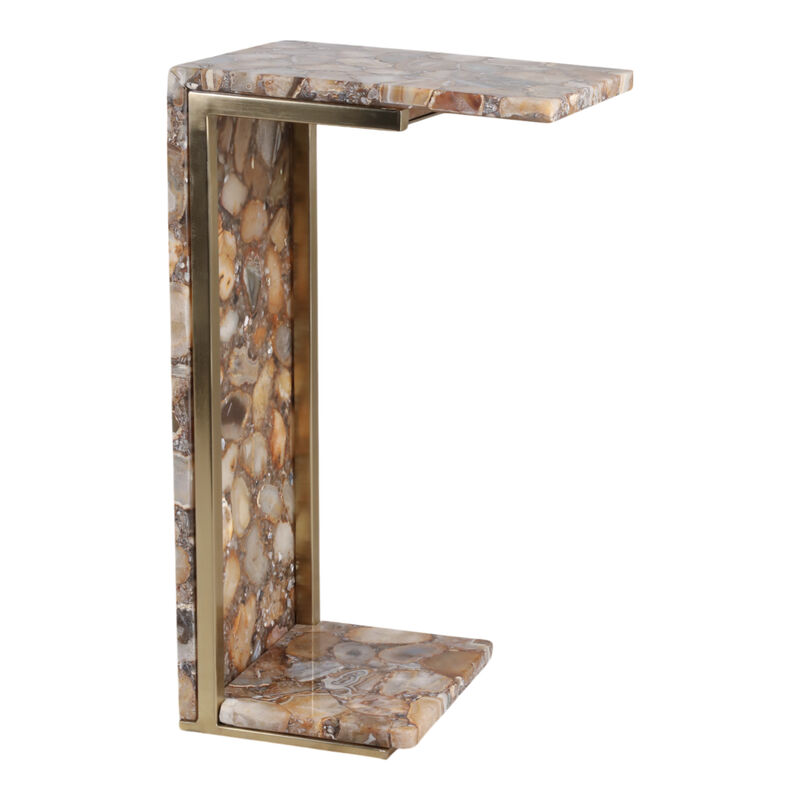 24x14" Agate C-table image number 0