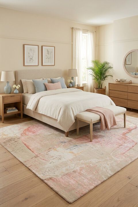Bellagio 10665 Pink 8' x 10' Rug