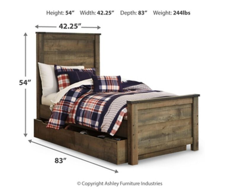 Trinell Twin Panel Bed