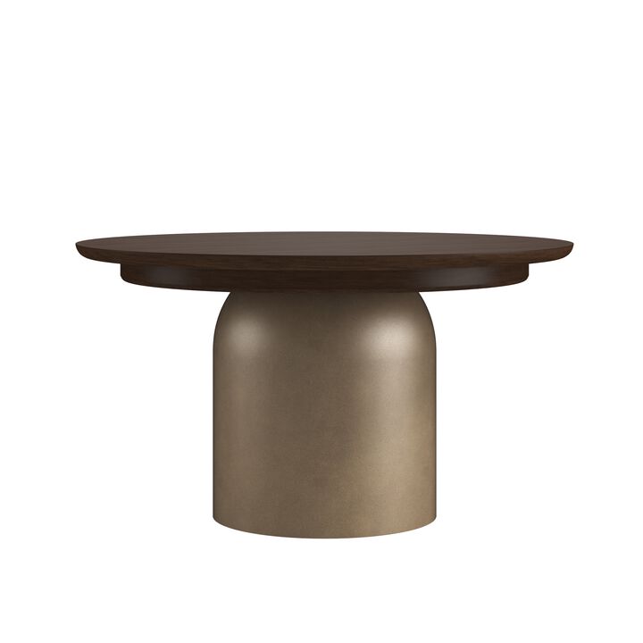 Verge Round Dining Table