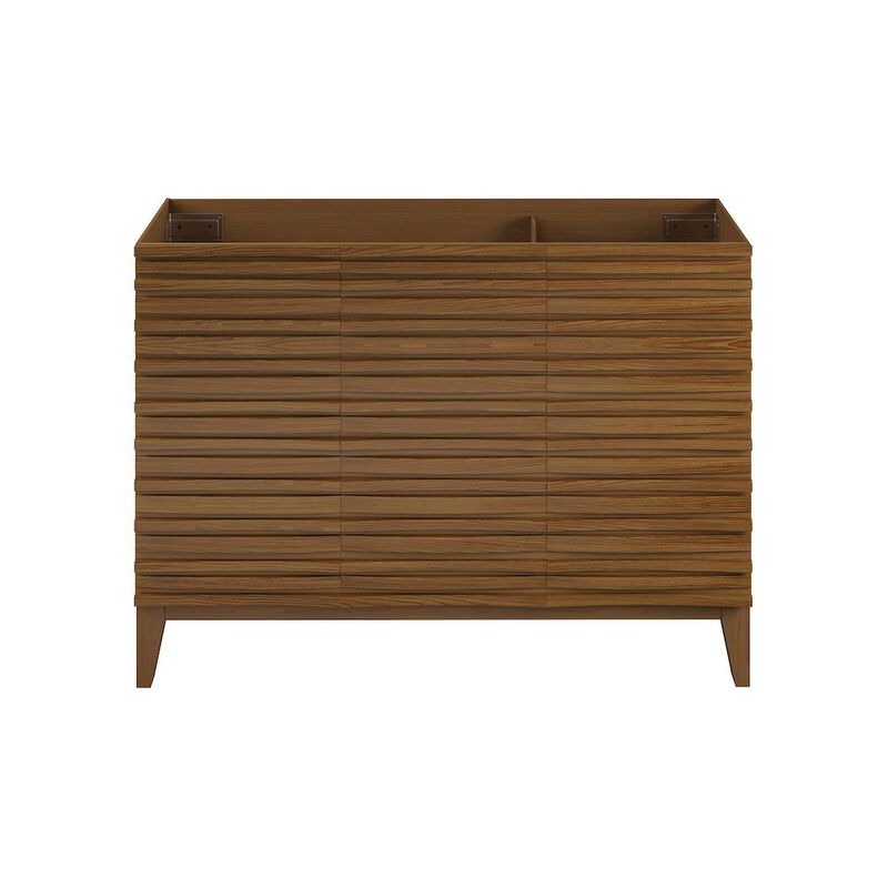 Cascade 48'' Bathroom Vanity in Brown Oak- Cabinet Only image number 0