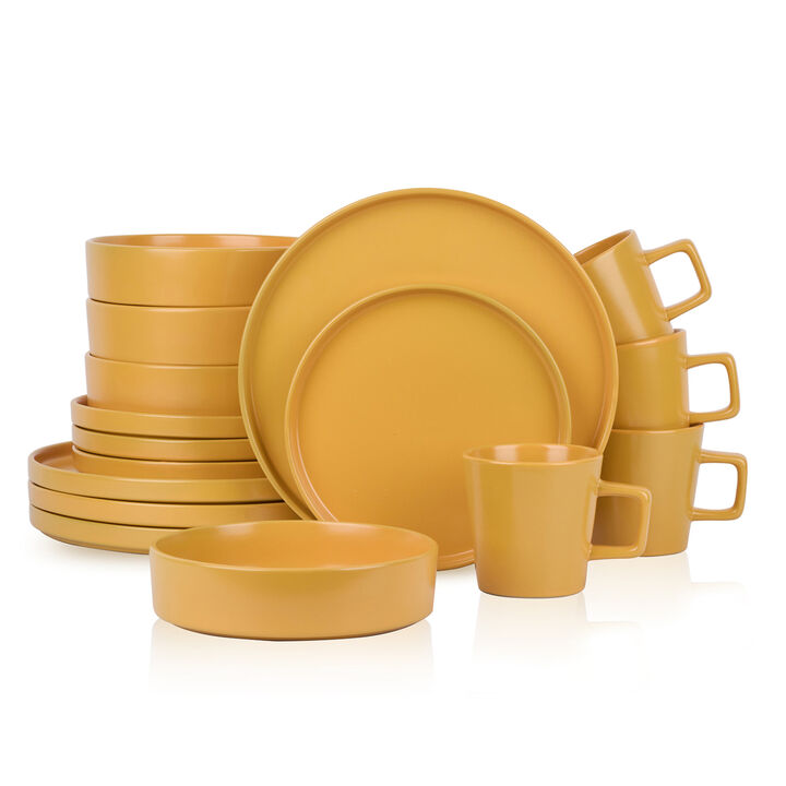 Stone Lain Cleo Stoneware 16 Piece Dinnerware Set