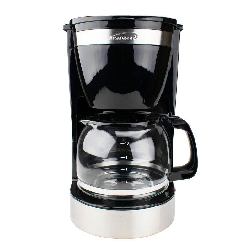 Brentwood 10 Cup 800 Watt Coffee Maker in Black image number 4