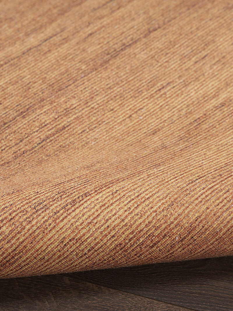 Washable Essentials WAE01 Copper 2'2" x 10' Rug image number 4